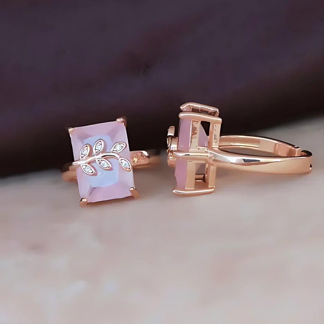 Adjustable Fancy Large Diamond Ring for Everyday Wear